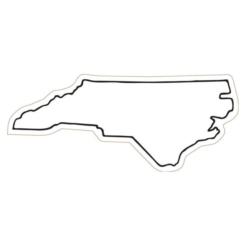 Custom North Carolina State Magnet - 1