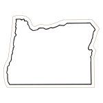 Custom Oregon State Magnet - 1