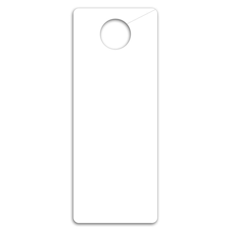 Custom Plastic Door Hanger - 10 mil - 1