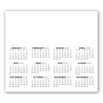Custom Power Magnet Calendar - 1