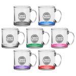 Custom Red Eye 13 oz Libbey Clear Glass Coffee Mug