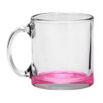 Custom Red Eye 13 oz Libbey Clear Glass Coffee Mug - 3