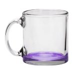 Custom Red Eye 13 oz Libbey Clear Glass Coffee Mug - 4