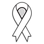 Custom Ribbon Car Sign Magnet - 1