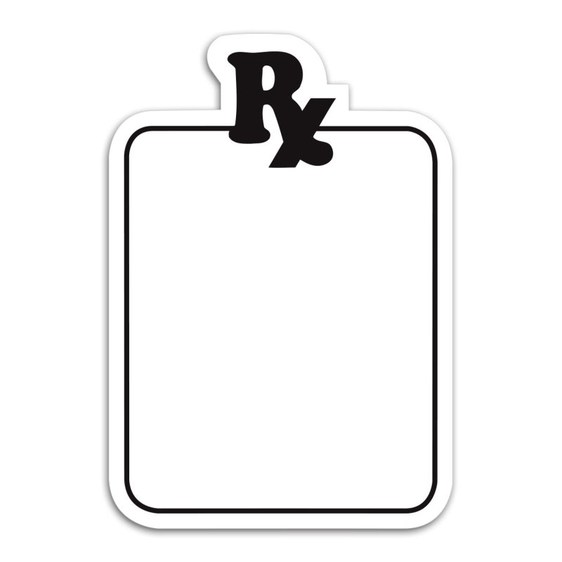 Custom Rx Healthcare Shape Magnet - 1