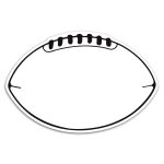 Custom Schedule Football Magnet - 1