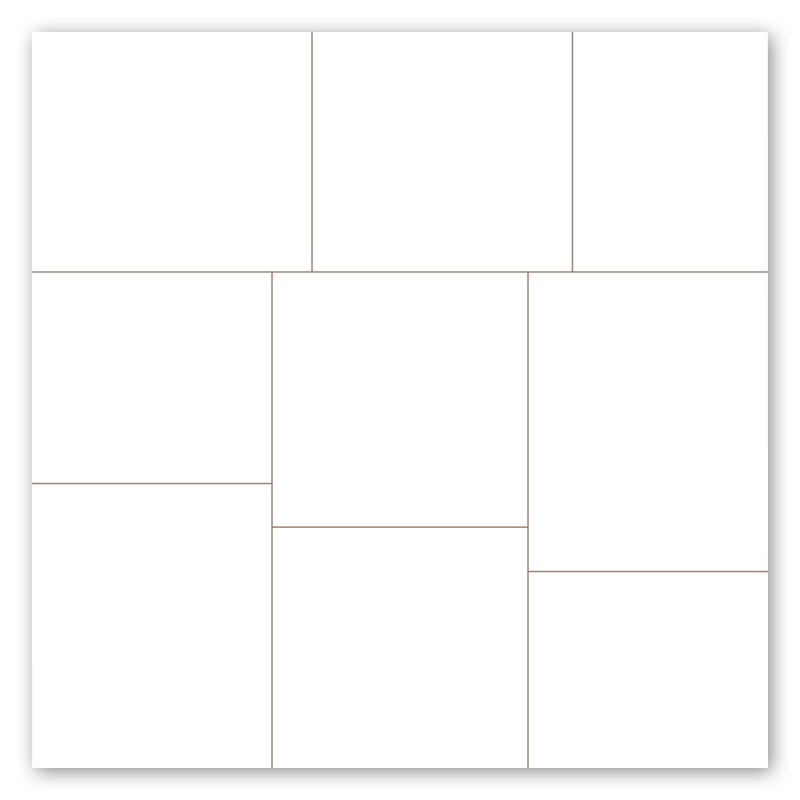 Custom Square Magnet w/ 8 Message Magnets - 1