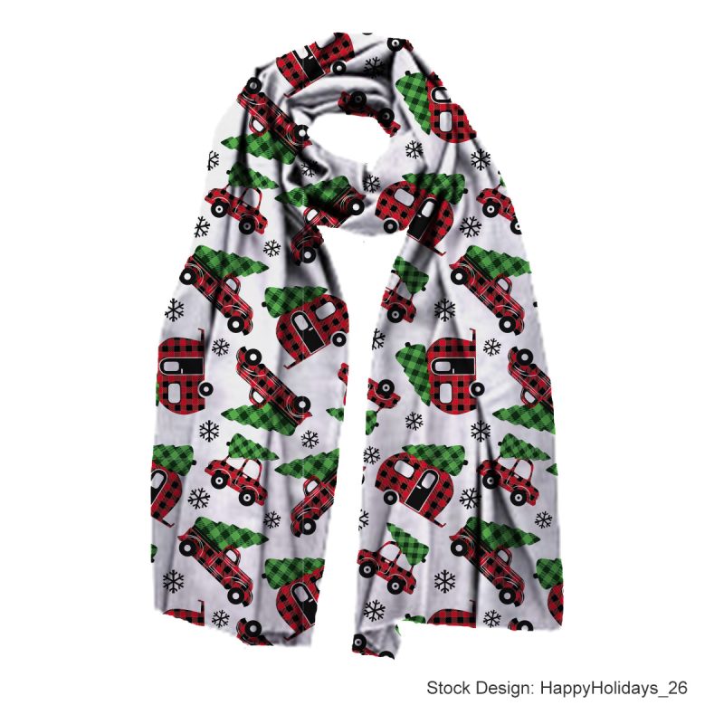 Custom Sublime Series Holiday Scarf