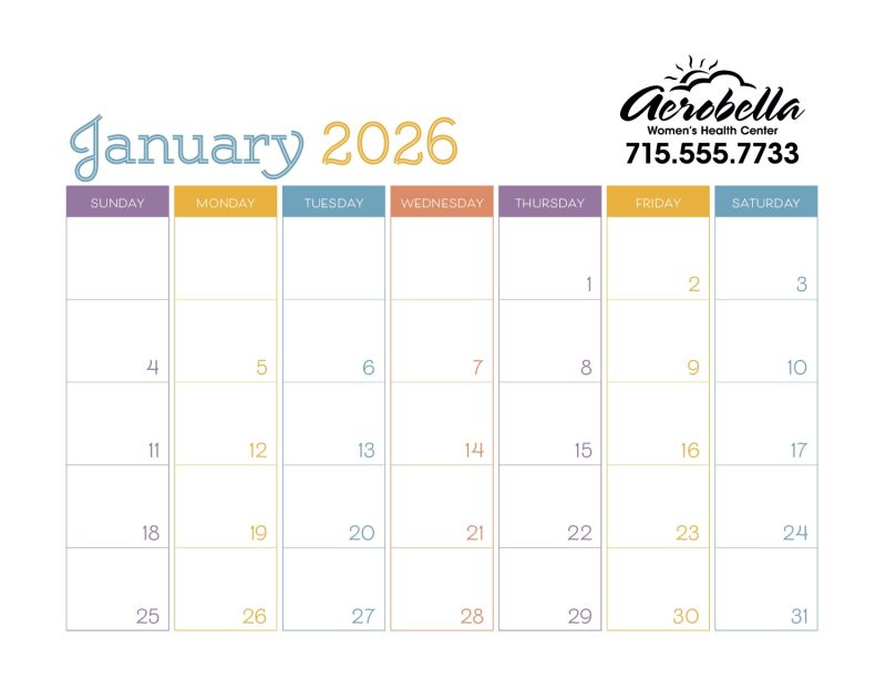 Custom Triumph® Calendars Small Monthly Desk Pad - Colors