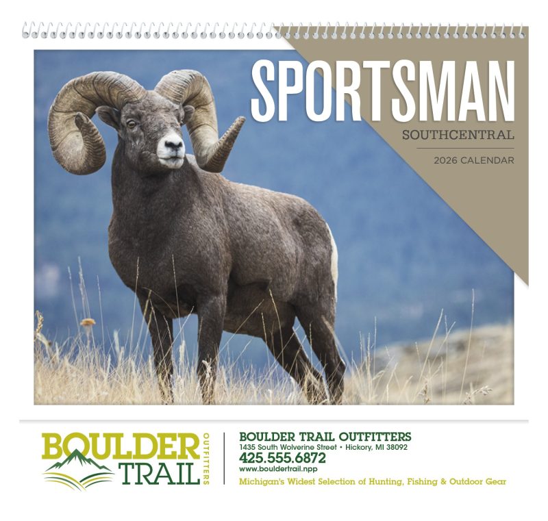 Custom Triumph® Calendars Southcentral Sportsman Calendar - 1