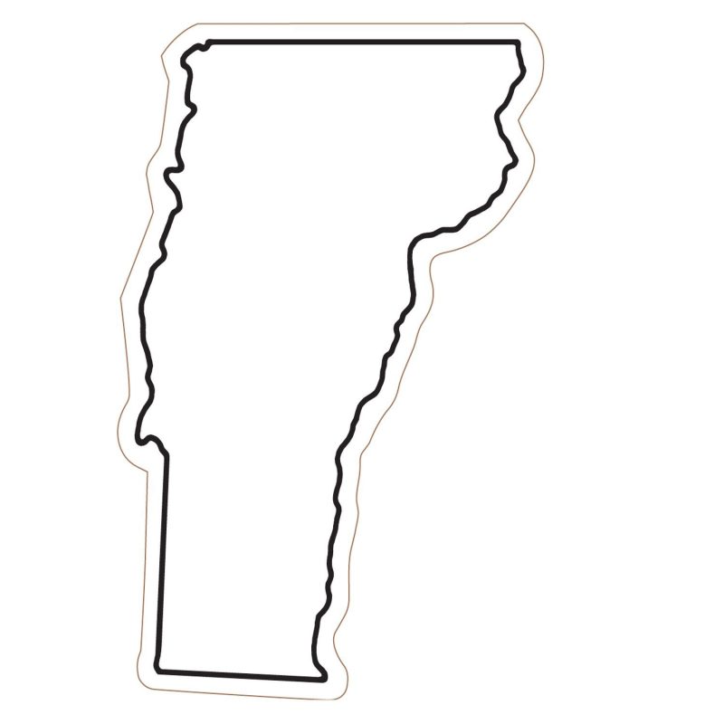 Custom Vermont State Magnet - 1