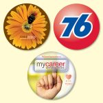 Custom Vynex® DuraTec® 4"Round x1/16" Hard Surface Drink Coaster