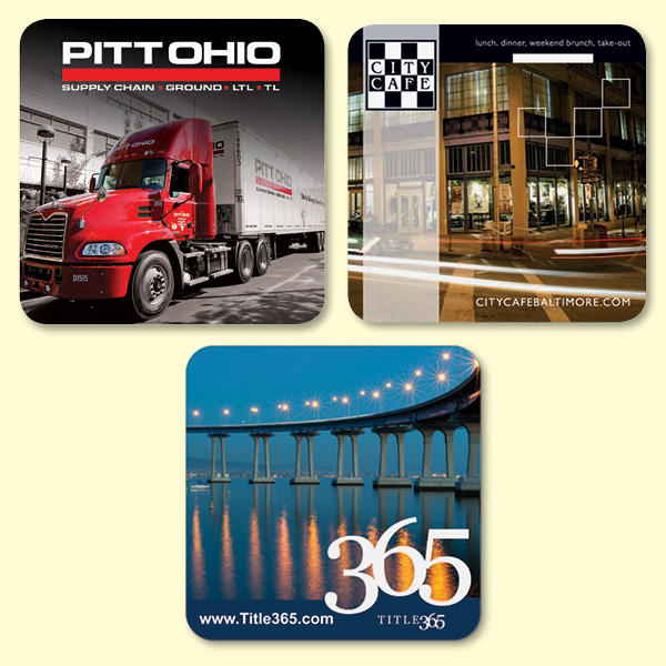 Vynex®-DuraTec®-4x4x18-Hard-Surface-Drink-Coaster-NH4 Custom Vynex® DuraTec® 4"x4"x1/8" Hard Surface Drink Coaster