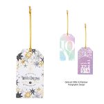 Custom Wood Ornament - Gift Tag