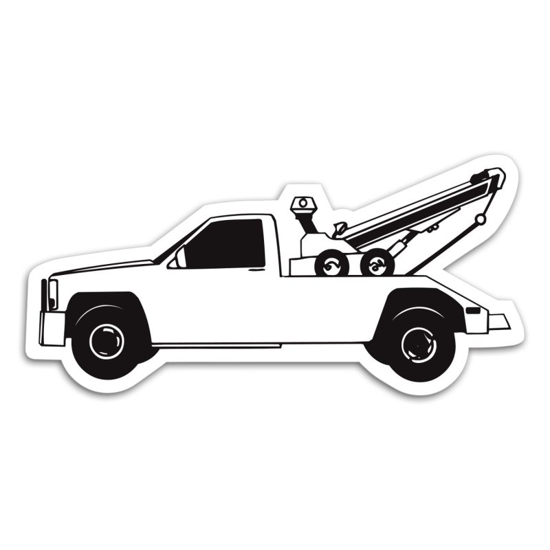 Custom Wrecker Magnet - 1