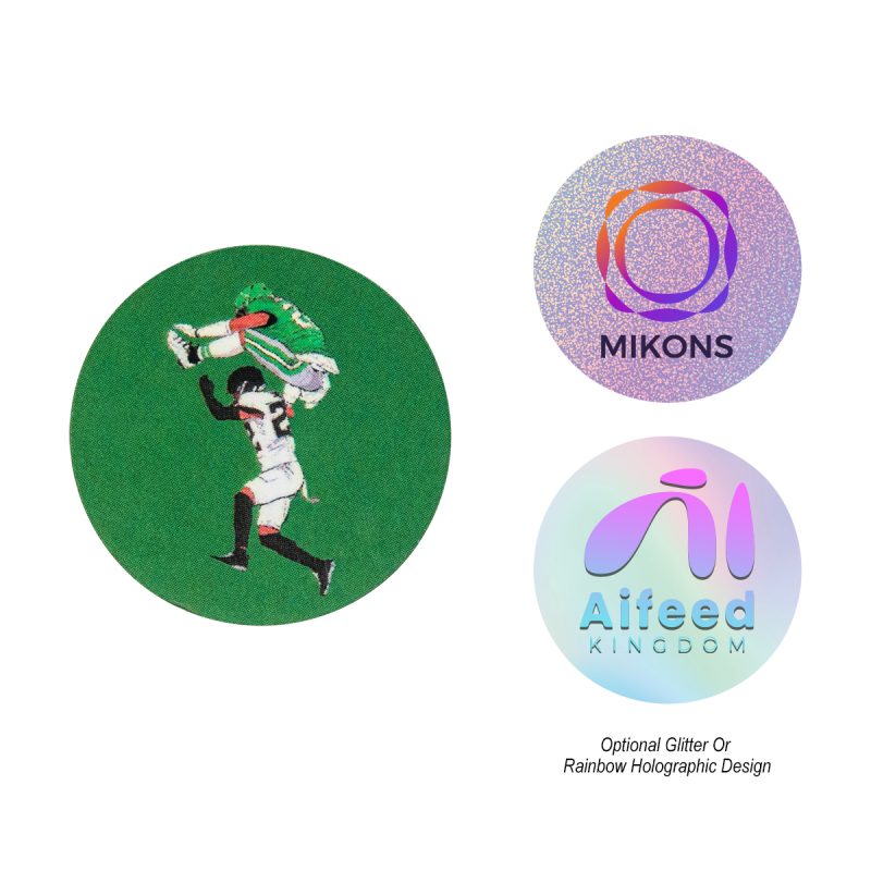 Custom Acrylic Golf Ball Marker - Circle - 1