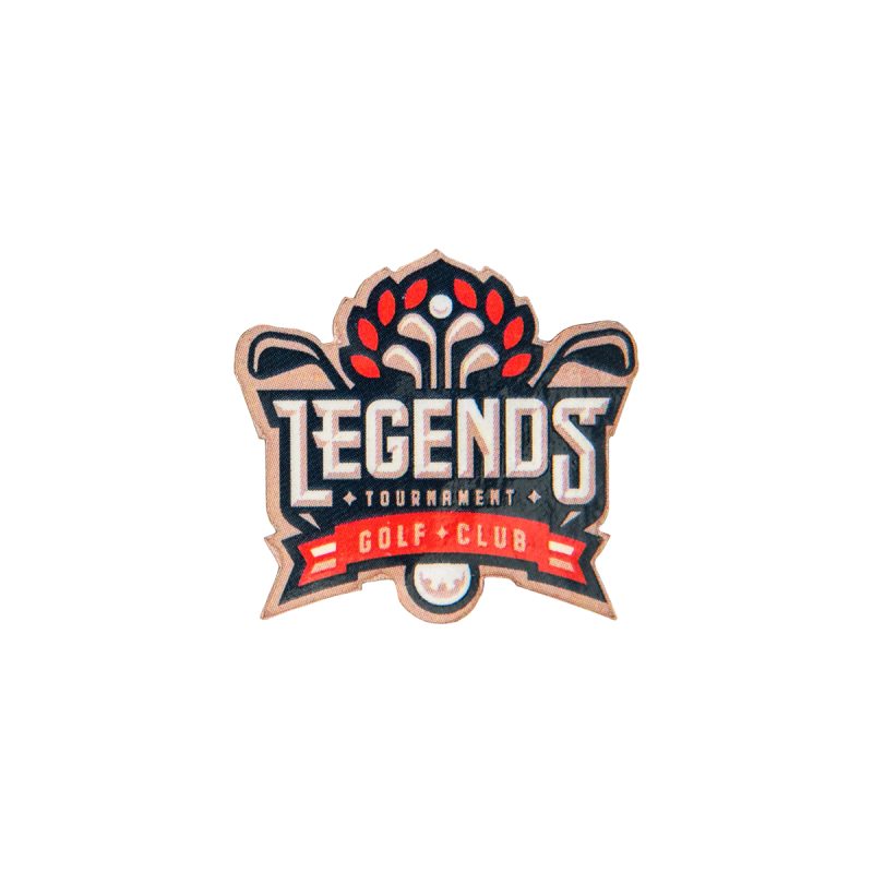 Custom Acrylic Golf Ball Marker - Custom Shape - 2