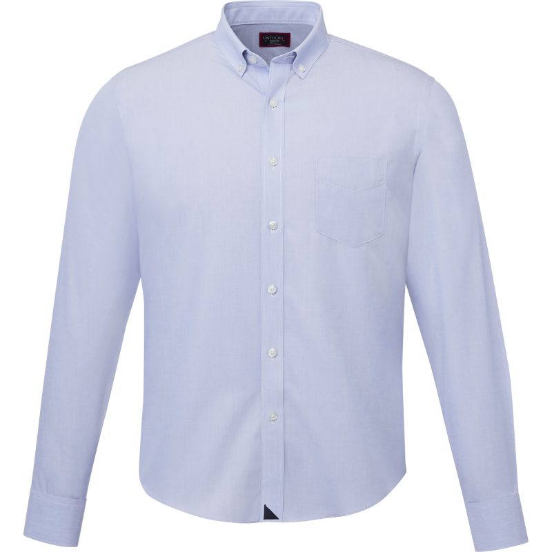 Custom Men's UNTUCKit Hillside Select Wrinkle-Free Long Sleeve Button Up Shirt - 4
