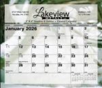 Custom Mini Tear-Off Sheet Calendar - Fauna