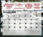 Custom Mini Tear Off Sheet Calendar - Waterways