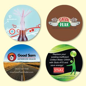 Custom Origin'L Fabric® 3.6"Round x1/16" Drink Coaster