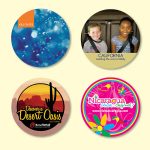 Custom Origin'L Fabric® 3.6"Round x1/8" Drink Coaster