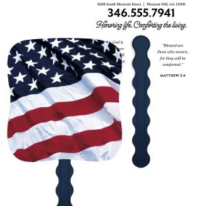 Custom Skinner & Kennedy™ Old Glory - Pictorial Fan