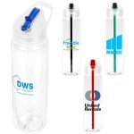Custom 32 Oz. Recyclable Sports Bottle w/Flip-Up Lid