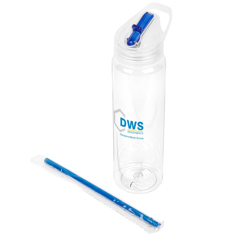 Custom 32 Oz. Recyclable Sports Bottle w/Flip-Up Lid - 5
