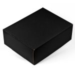 Custom Black Corrugated Large Box - 1