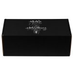 Custom Black Corrugated Medium Box - 3