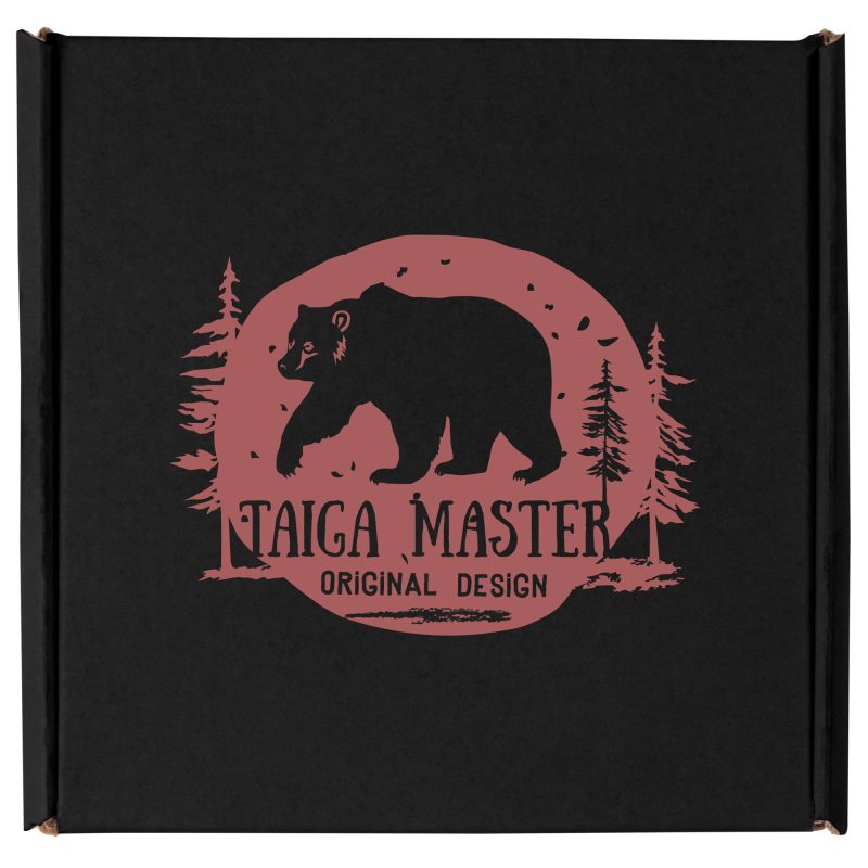 Custom Black Corrugated Small Box - 4