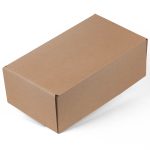Custom Brown Corrugated Medium Box - 1