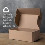 Custom Brown Corrugated Medium Box - 5