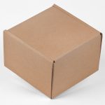 Custom Brown Corrugated Small Box - 1