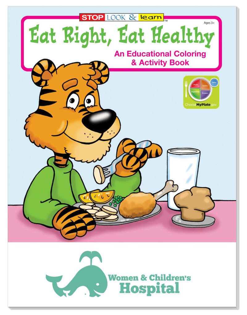 Custom Coloring Book: Eat Right
