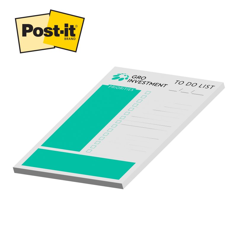 Custom Custom Printed Post-it® Notes (5x7) 25 Sheets - 1