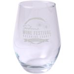 Custom Etched Stemless Wine Glass 11.5 Oz