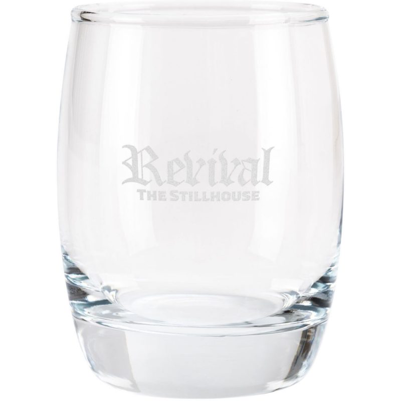 Custom Etched Whiskey Glass 6 Oz