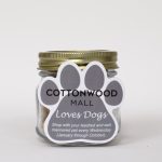 Custom Half Pint Jar with Paw Magnet Pet Fill - 3
