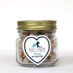 Custom Half Pint Jar with Small Heart Magnet Pet Fill - 2