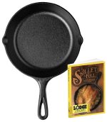 Custom Lodge 8" Cast Iron/Skillet Full Cookbook Gift Set - 3