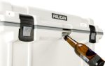 Custom Pelican 70QT Cooler White - 4