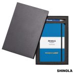 Custom Shinola® HardCover Journal/Clicker Pen Gift Set - (M) - 2