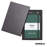 Custom Shinola® HardCover Journal/Clicker Pen Gift Set - (M) - 3