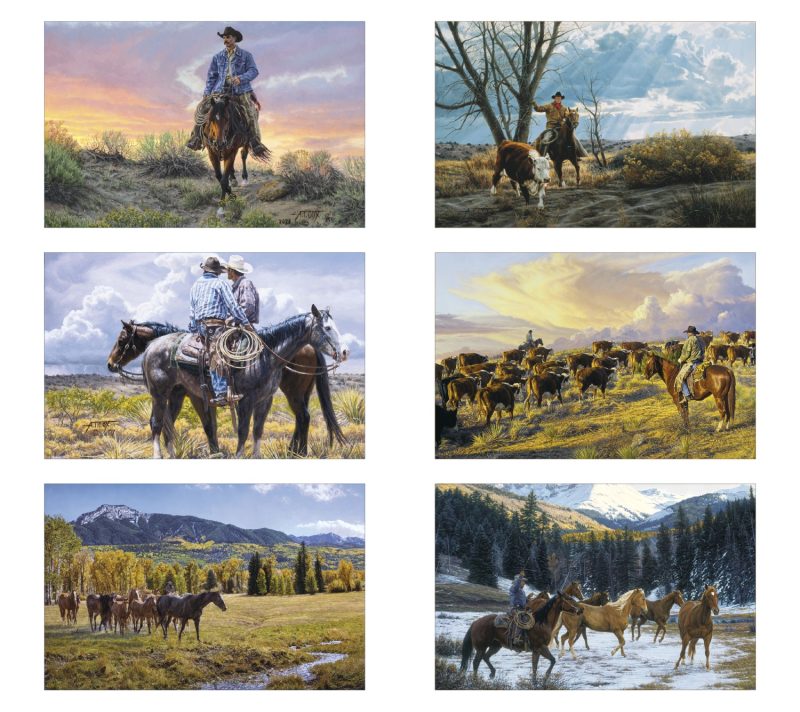 Custom Triumph® Calendars American West by Tim Cox Calendar - 1