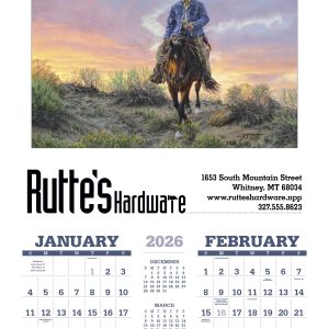 Custom Triumph® Calendars American West by Tim Cox Calendar