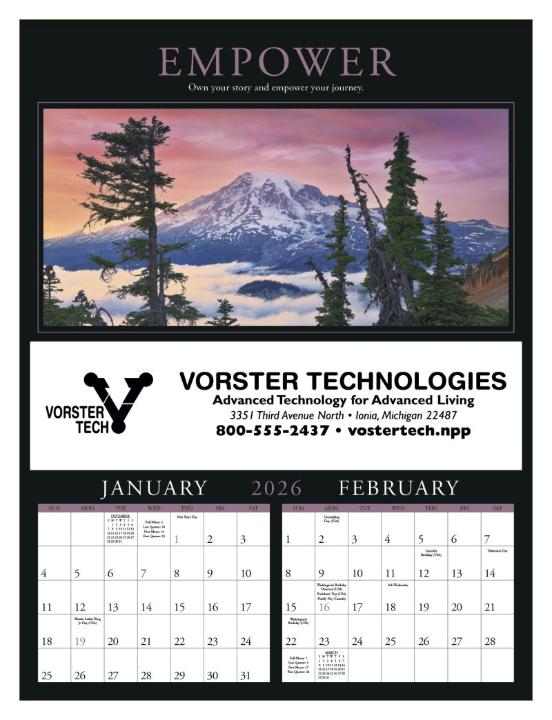 Triumph®-Calendars-Motivations-Calendar-3211 Custom Triumph® Calendars Motivations Calendar