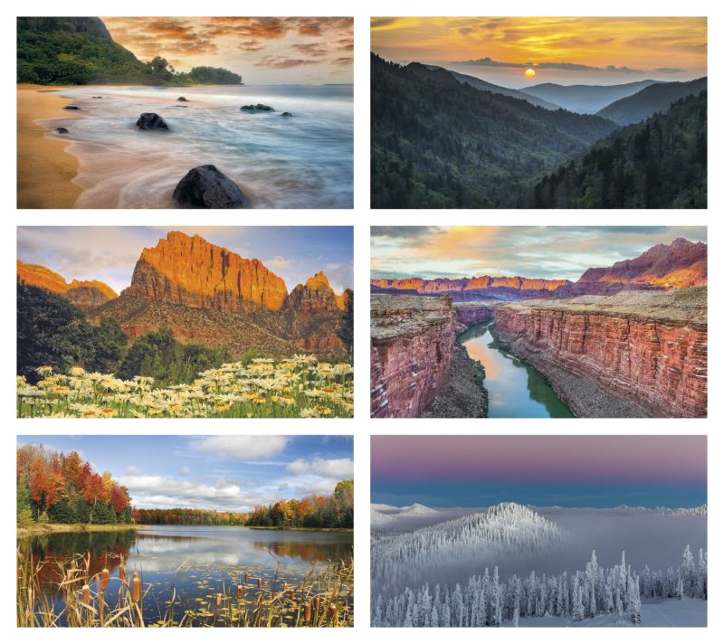 Custom Triumph® Calendars Scenes of America Calendar - 1