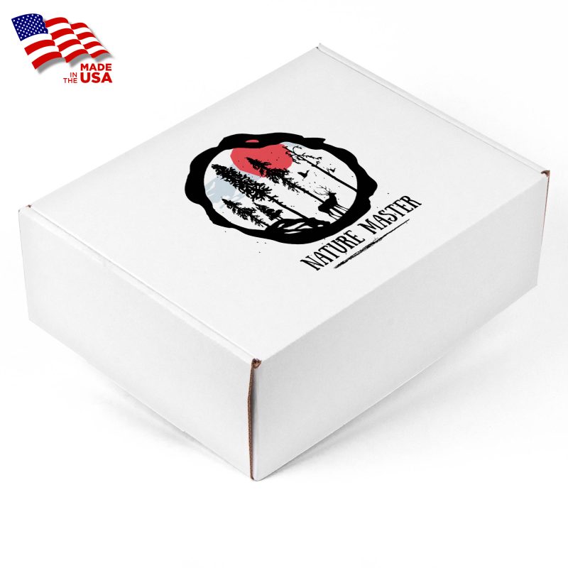 Custom White Corrugated Large Box